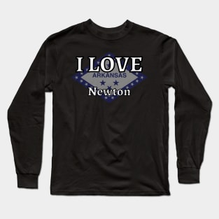 I LOVE Newton | Arkensas County Long Sleeve T-Shirt